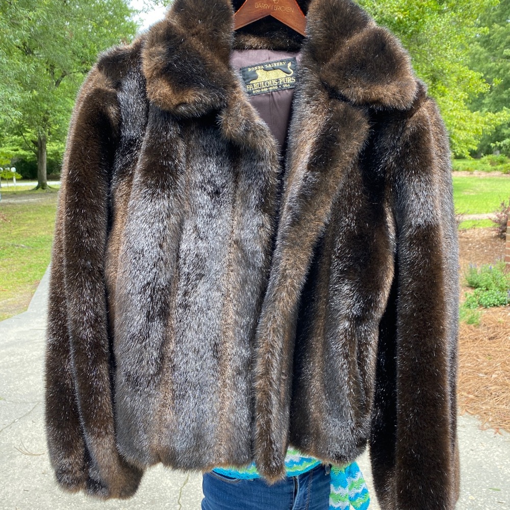 Sable Faux Fur Jacket